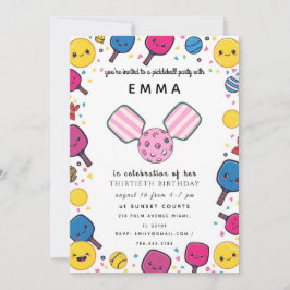 Elegante Roze Baby Shower Uitnodiging
