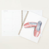 Elegante roze ballet flats Schattigee Girly danssc Planner (Display)