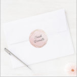 Elegante Roze Bat Mitzvah Persoonlijke Sticker<br><div class="desc">Dit moderne ontwerp heeft een waterverf ontwerp omlijst met goud en uw aangepaste tekst. Gebruik het sjabloon formulier om uw tekst toe te voegen. De geavanceerde bewerkingsmenu's,  toegankelijk via het kiezen van de Ontwerp Tool,  stellen u in staat om de lettertypen,  kleuren en lay-out te wijzigen.</div>