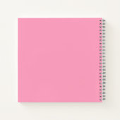 Elegante Roze Beste Moeder Ooit Notitieboek (Achterkant)