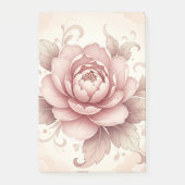 Elegante Roze Bloem -- Lente Bloemen Post-it® Notes (Voorkant)