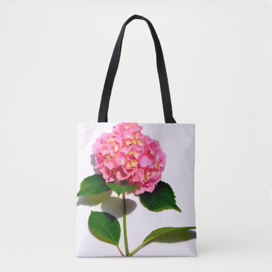 Elegante Roze bloem roze bloemen roze hortensia Tote Bag (Voorkant)