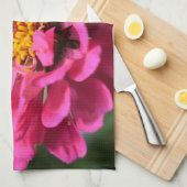 Elegante roze bloemen bloem moeder madeliefje honi theedoek (Quarter Fold)