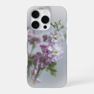 Elegante Roze Bloemen Op Maat gemaakte iPhone Hoes 16 Pro Hoesje
