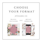 Elegante Roze Bloemen Religieuze Meisje Doop Kaart