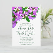 Elegante roze bloemen roze azalea's roze bloemen kaart (Staand voorkant)