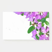 Elegante roze bloemen roze azalea's roze bloemen post-it® notes (Voorkant)