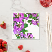 Elegante roze bloemen roze azalea's roze bloemen servet (Insitu)