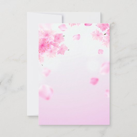 Elegante roze bloemenprinses quinceanera foto kaart (Achterkant)