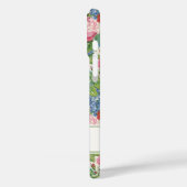Elegante Roze Bloemige Aquarel Personalized Case-Mate iPhone Case (Achterkant / Links)