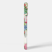 Elegante Roze Bloemige Aquarel Personalized Case-Mate iPhone Case (Achterkant / Rechts)