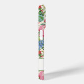 Elegante Roze Bloemige Aquarel Personalized Case-Mate iPhone Case (Achterkant / Rechts)