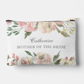 Elegante Roze Bloemige Moeder van de Bruid Etui (Achterkant)