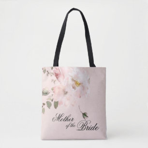 Elegante Roze Bloemige Tote voor de Moeder van de Bag