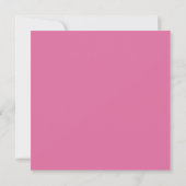 Elegante Roze Bloemige Tulp Pasen Brunch Kaart (Achterkant)