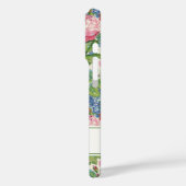 Elegante Roze Bloemige Watercolor Persoonlijk Case-Mate iPhone Case (Achterkant / Links)