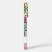 Elegante Roze Bloemige Watercolor Persoonlijk Case-Mate iPhone Case (Achterkant / Rechts)