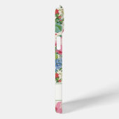 Elegante Roze Bloemige Waterverf Persoonlijk Case-Mate iPhone Case (Achterkant / Rechts)