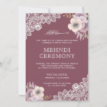 Elegante Roze Bloemrijke Kanten Islamitische Mosli
