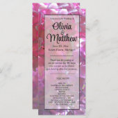 Elegante roze boho bloemen hortensia's (Voorkant / Achterkant)