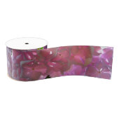 Elegante roze boho bloemen hortensia's grosgrain lint (Spoel)