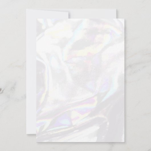 Elegante roze boog verjaardagsfeestje uitnodiging (Achterkant)