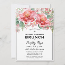 Elegante Roze Bruiloftsdouche met Bloemen