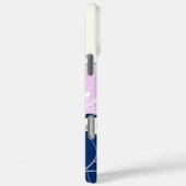 Elegante roze camelia's Naam toevoegen Case-Mate iPhone Case (Achterkant / Rechts)