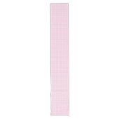 Elegante Roze Check Table Runner Spring Table Deco Lange Tafelloper (Voorkant)