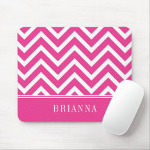 Elegante Roze Chevron Patroonnaam