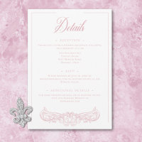Elegante Roze Chinoiserie Vogel Kuif Trouwjurk