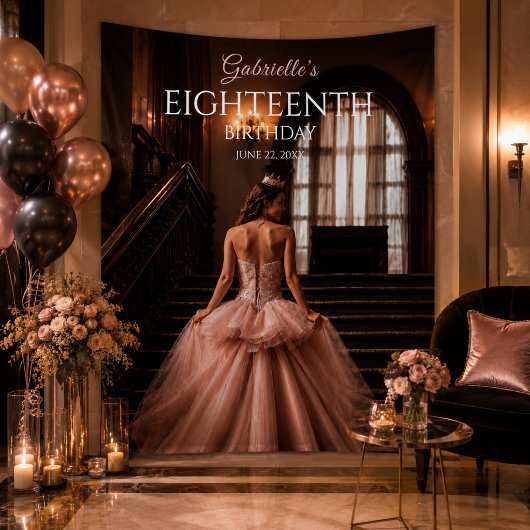 Elegante Roze Debut Achtergrond Wandkleed