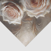 Elegante Roze Decoupage met Blos Tissuepapier (Detail)