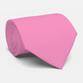 Elegante Roze Effen Bruidegom Cadeau Stropdas