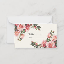 Elegante roze en rode rozen bloemenbruiloft