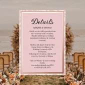 Elegante roze en Roos gouden bruiloft behuizing Folie Uitnodiging