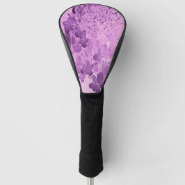Elegante Roze en Zwarte Limelight Hortensia Golfheadcover
