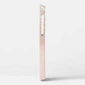 Elegante Roze Flamingo Kroonprinses,Glitter Bokeh Case-Mate iPhone Case (Achterkant / Links)
