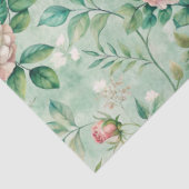 Elegante roze  geïnspireerde bloemen tissuepapier (Detail)