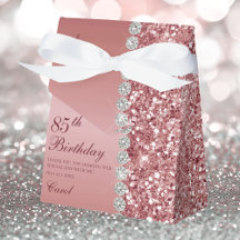 Elegante Roze Goud 85e Verjaardag