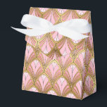 Elegante Roze Goud Art Deco Vintage Patroon Bedankdoosjes<br><div class="desc">Elegante Roze Goud Art Deco Vintage Patroon Favor Dozen hebben een elegant art deco patroon in roze en goud. Perfect voor feesten,  evenementen,  bruiloften,  verjaardag,  Kerstmis,  Moederdag,  Vaderdag,  feestdagen en zakelijke geschenken,  Gemaakt door Evco Studio www.zazzle.com/store/evcostudio</div>