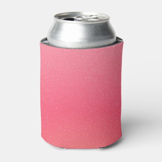 Elegante roze gradiënt Koelbox Blikjeskoeler (Blikje Voorkant)