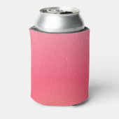 Elegante roze gradiënt Koelbox Blikjeskoeler (Blikje Achterkant)