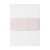 Elegante Roze Handgetekende Boog Bruiloft Uitnodigingen Wikkel (Achterkant Voorbeeld)