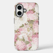 Elegante Roze Hortensia Aquarel  Case-Mate iPhone Case (Achterkant)