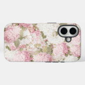 Elegante Roze Hortensia Aquarel  Case-Mate iPhone Case (Achterkant (horizontaal))