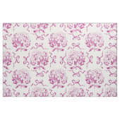 Elegante  Roze Hydrangea Bloemenbogen Stof (Fat Quarter)