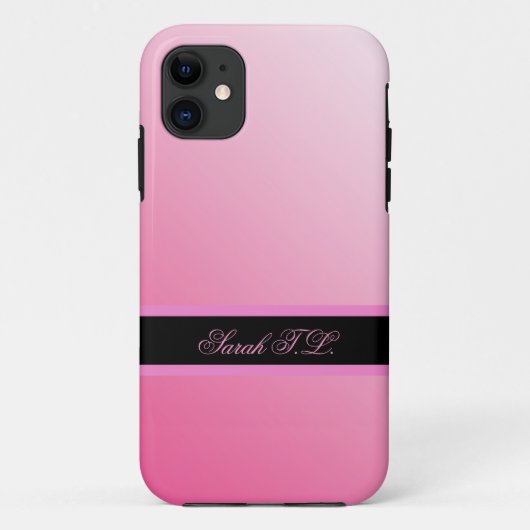 Elegante roze iPhone 5 hoes (Achterkant)