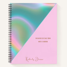 Elegante Roze Iridiserende Holografisch