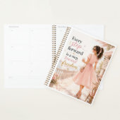 Elegante Roze Jurk Planner | Motivationa (Display)
